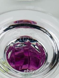 6 verres à vin du Rhin Roemer cristal Saint-Louis modèle Chantilly