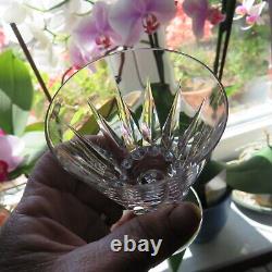 6 verres a vin en cristal de saint louis modèle Guernesey H 112 cm signé lot 1
