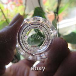 6 verres a vin en cristal de saint louis modèle Guernesey H 112 cm signé lot 1