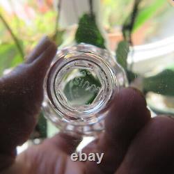 6 verres a vin en cristal de saint louis modèle Guernesey H 112 cm signé lot 1