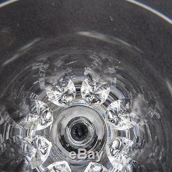 6 verres à vin en cristal de saint louis modèle jersey pour le paquebot France