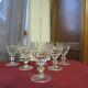 6 Verres A Vin En Cristal De Saint Louis Modèle Trianon H 10,7 Cm L 2