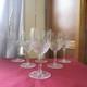 6 Verres à Vin En Cristal Saint Louis Modèle Roty Vendôme H 12,9 Cm