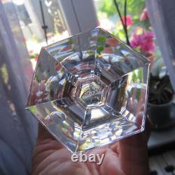 6 verres a vin en cristal saint louis modèle saint cloud H 11 cm signé