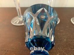 6 verres à vin modèle Camargue variante cristal de Saint Louis / prix à la pièce
