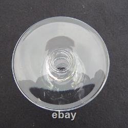 6 verres à vin rouge en cristal de saint louis jersey pour le France H 12,8 cm