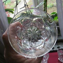 6 verres a whisky en cristal de saint louis modèle Camargue