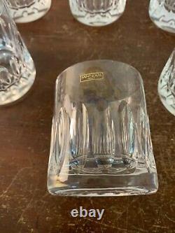 6 verres à whisky taillé en cristal de Saint Louis (prix à la pièce)modèle2