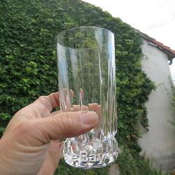 6 verres chopes a orangeade en cristal de saint louis modèle Guernesey signé 1
