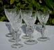 6 Verres En Cristal De Saint Louis Modèle Chantilly H 14 Cm (prix Pour 6 Verres)
