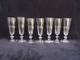 7 Flutes &agrave; Champagne En Cristal St Louis Mod&egrave;le Caton
