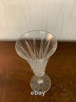 7 flûtes à champagne modèle Tarn en cristal de Saint Louis (prix à la pièce)