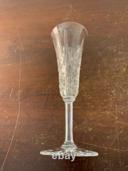 7 flûtes à champagne modèle Tarn en cristal de Saint Louis (prix à la pièce)