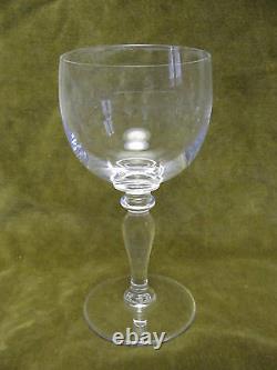 7 verres à eau cristal de Saint Louis (crystal water glasses)