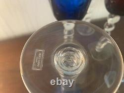 7 verres à vin Roemer Bubble en cristal de Saint Louis (prix à la pièce)modèle10