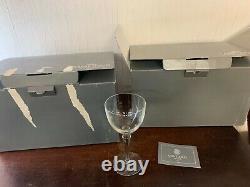 7 verres à vin rouge modèle Grand Lieu cristal de Saint Louis (prix à la pièce)