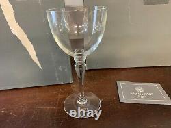 7 verres à vin rouge modèle Grand Lieu cristal de Saint Louis (prix à la pièce)