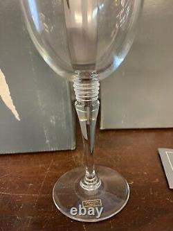 7 verres à vin rouge modèle Grand Lieu cristal de Saint Louis (prix à la pièce)