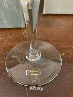 7 verres à vin rouge modèle Grand Lieu cristal de Saint Louis (prix à la pièce)