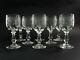 8 Verres A Pied Cristal Baccarat St Louis Clichy Val St Lambert Glass Crystal