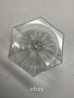 8 Verres À Cognac Art Déco Cristal Taillé Baccarat Bourbon Saint Louis Poincaré