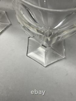 8 Verres À Cognac Art Déco Cristal Taillé Baccarat Bourbon Saint Louis Poincaré