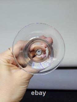 8 Verres A Pied En Cristal Fin A Porto ou liqueur Baccarat / Saint Louis