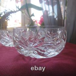 8 tasses a fruits ou a punch ou à glace en cristal de saint louis chantilly