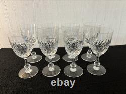 8 verres à eau modèle Messine en cristal de Saint Louis (prix à la pièce)