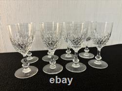 8 verres à eau modèle Messine en cristal de Saint Louis (prix à la pièce)