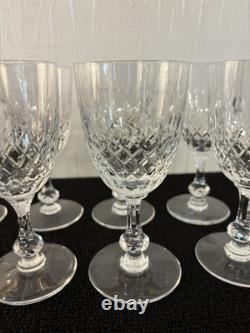 8 verres à eau modèle Messine en cristal de Saint Louis (prix à la pièce)