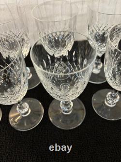 8 verres à eau modèle Messine en cristal de Saint Louis (prix à la pièce)