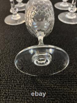 8 verres à eau modèle Messine en cristal de Saint Louis (prix à la pièce)