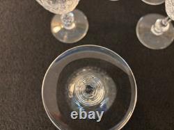 8 verres à eau modèle Messine en cristal de Saint Louis (prix à la pièce)