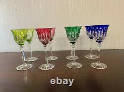 8 verres à porto modèle Tommy en cristal de Saint Louis (prix à la pièce)