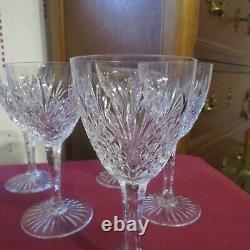 8 verres a vin en cristal de saint louis modèle Odessa H 13,5 CM