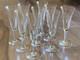 9 Flutes A Champagne En Cristal Saint Louis Mod&egrave;le Cerdagne