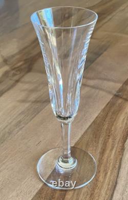 9 Flutes a champagne en cristal Saint Louis modèle Cerdagne