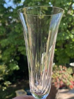 9 Flutes a champagne en cristal Saint Louis modèle Cerdagne