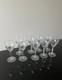 9 Verres A Vin Blanc En Cristal Saint Louis Modèle Calibri Baccarat