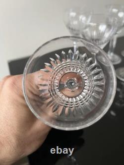 9 Verres A Vin Blanc En Cristal Saint Louis Modèle Calibri Baccarat