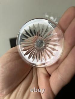 9 Verres A Vin Blanc En Cristal Saint Louis Modèle Calibri Baccarat