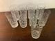 9 Verres &agrave; Orangeade Taill&eacute; Carreau En Cristal De Saint Louis (prix &agrave; La Pi&egrave;ce)