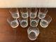 9 Verres à Porto Modèle Marine Jersey Cristal Saint Louis (prix à La Pièce)
