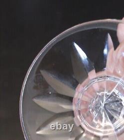 9 verres à vin cristal taillé de Saint louis modèle Tarn 13 cm