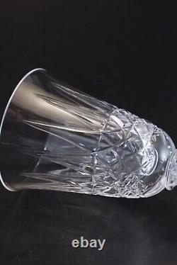 9 verres à vin cristal taillé de Saint louis modèle Tarn 13 cm