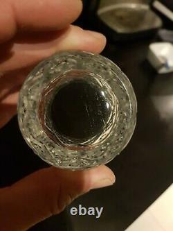 9 verres gobelets en cristal de Saint Louis modèle FLORENCE old crystal glass