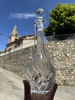 A3. Carafe Signé Saint Louis Chantilly En Cristal Estampillée