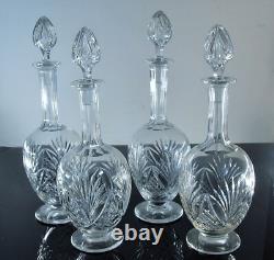 ANCIENNE 1 CARAFE DECANTER A VIN EAU CRISTAL TAILLE MODELE MOSELE ST LOUIS 38cm