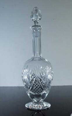 ANCIENNE 1 CARAFE DECANTER A VIN EAU CRISTAL TAILLE MODELE MOSELE ST LOUIS 38cm